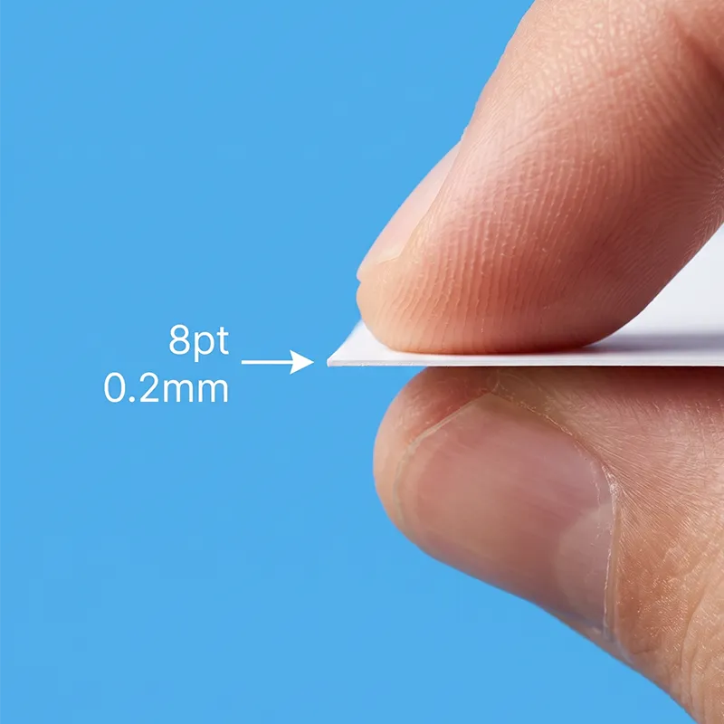 8pt packaging paper weight thickness sample