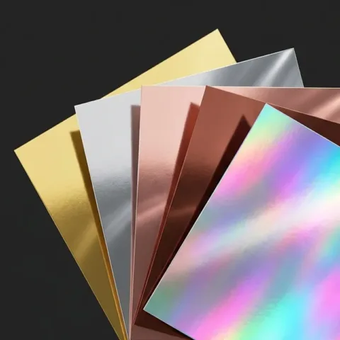 Metallic Card board premium packaging material by Packlic