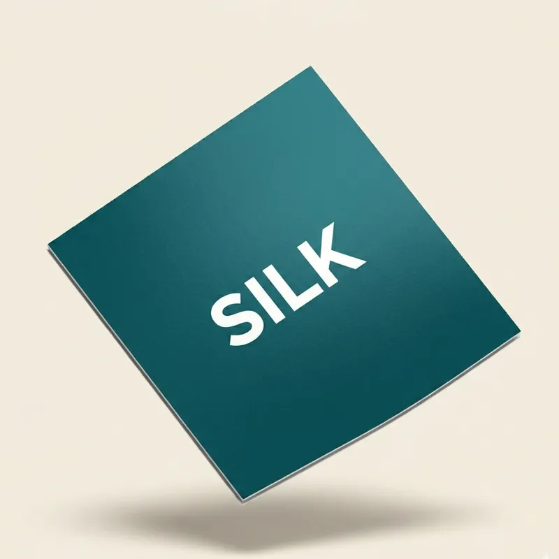 Silk lamination packaging finish by Packlic