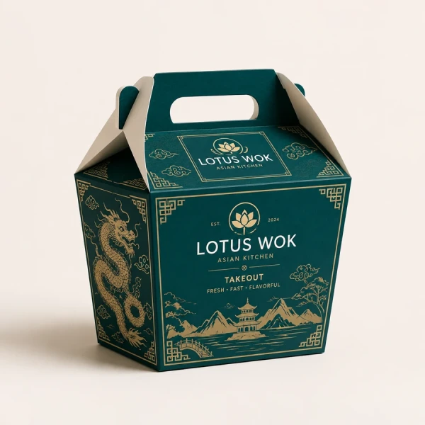 Custom Chinese Food Boxes by Packlic