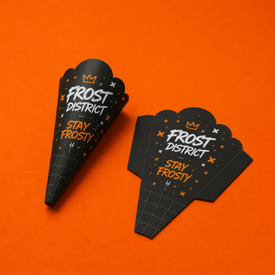 Custom Custom Cone Sleeves by Packlic