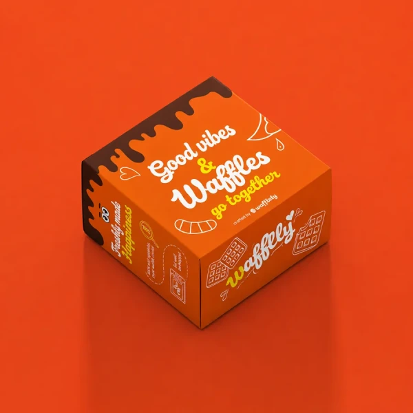 Custom Custom Waffle Packaging by Packlic