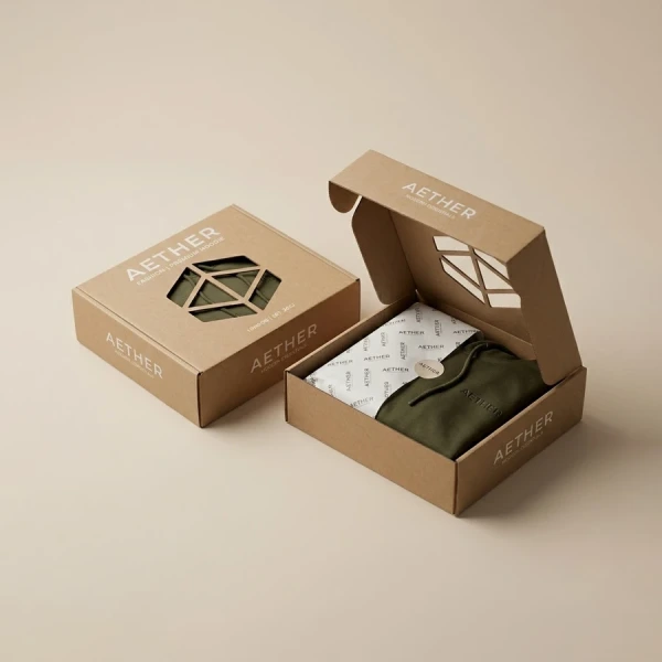 Custom Hoodie Packaging by Packlic