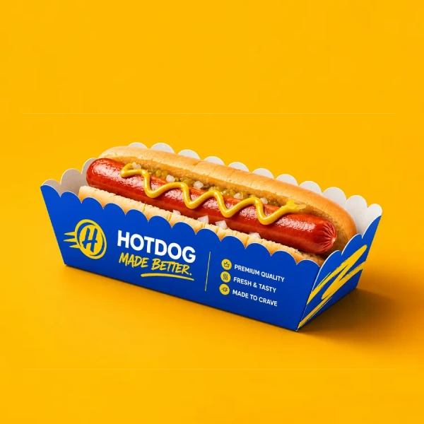 Custom Hotdog Boxes by Packlic