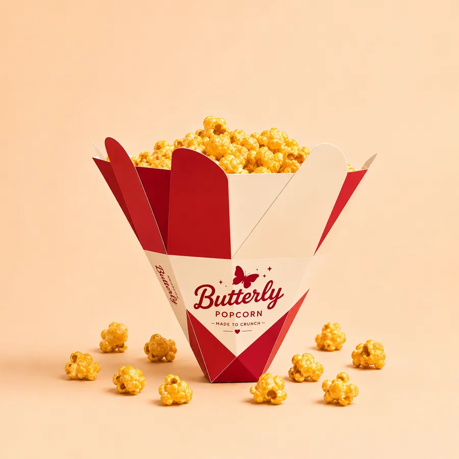 Custom Popcorn Boxes by Packlic