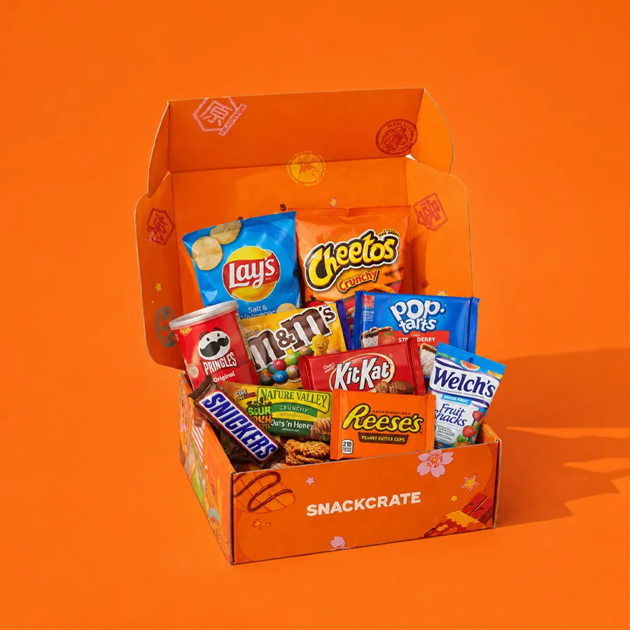 Custom Snacks Subscription Boxes by Packlic