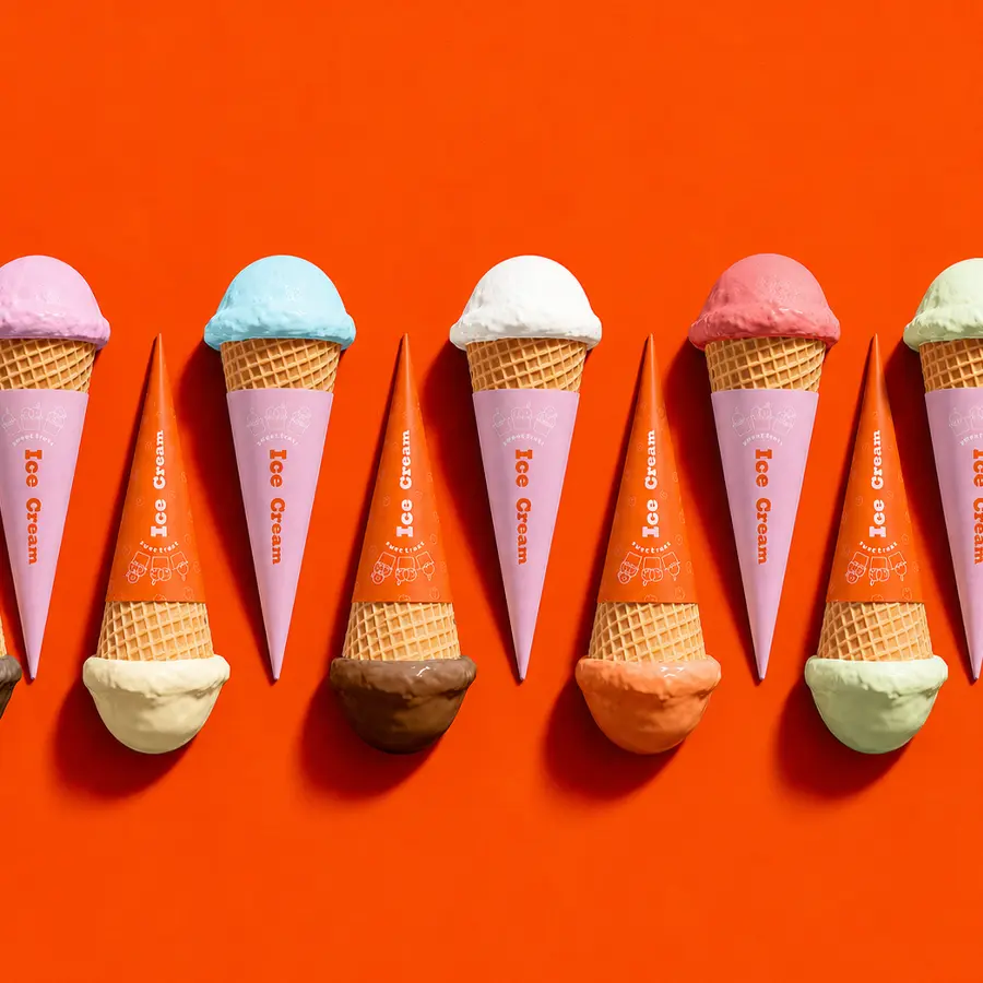custom cone sleeves for food brands by Packlic