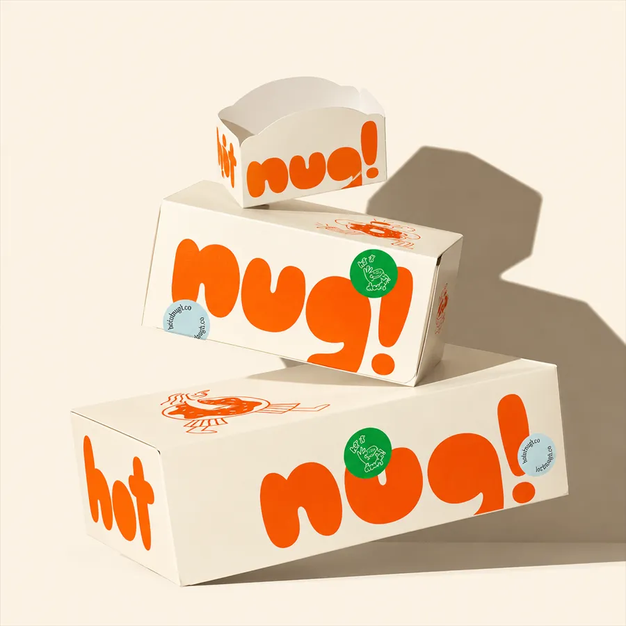 custom food boxes for food brands by Packlic