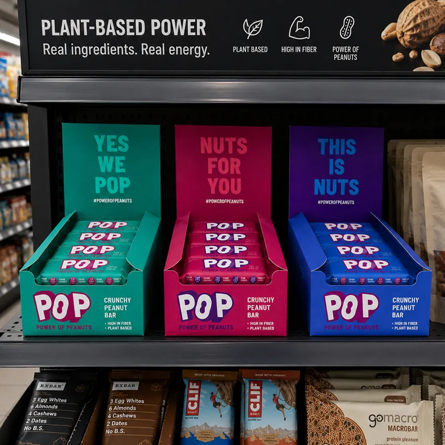 food counter display boxes for food brands by Packlic