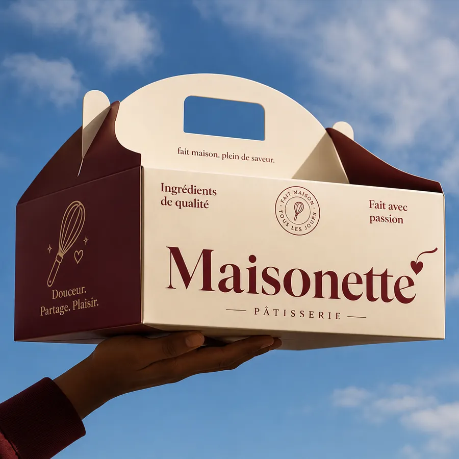 food gable boxes for food brands by Packlic