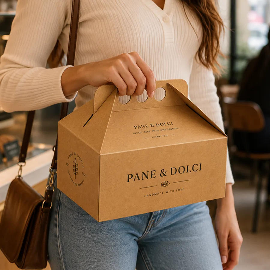 kraft take out boxes for food brands by Packlic