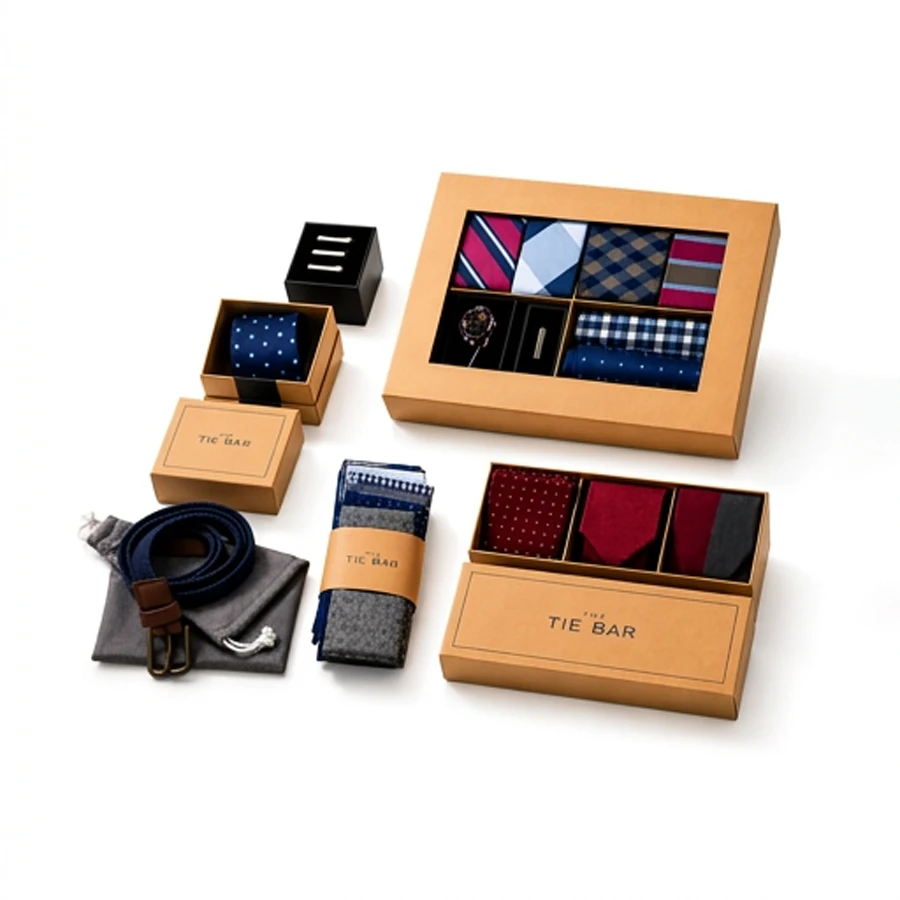 custom tie boxes for fashion brands by Packlic